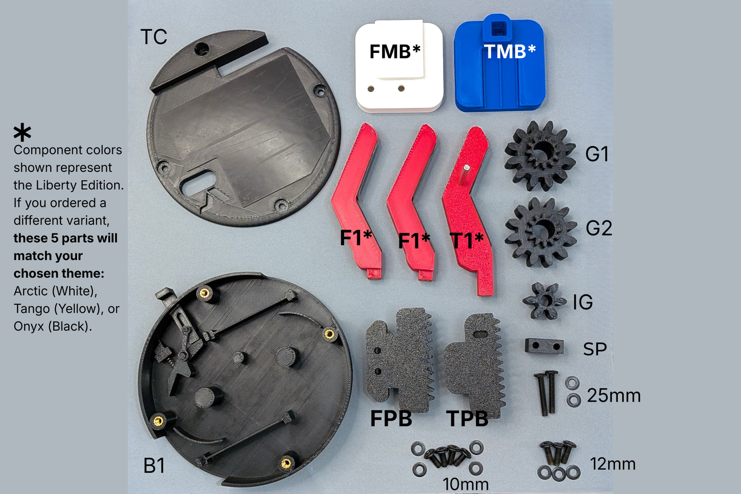 Zor Deca Parts Labeled