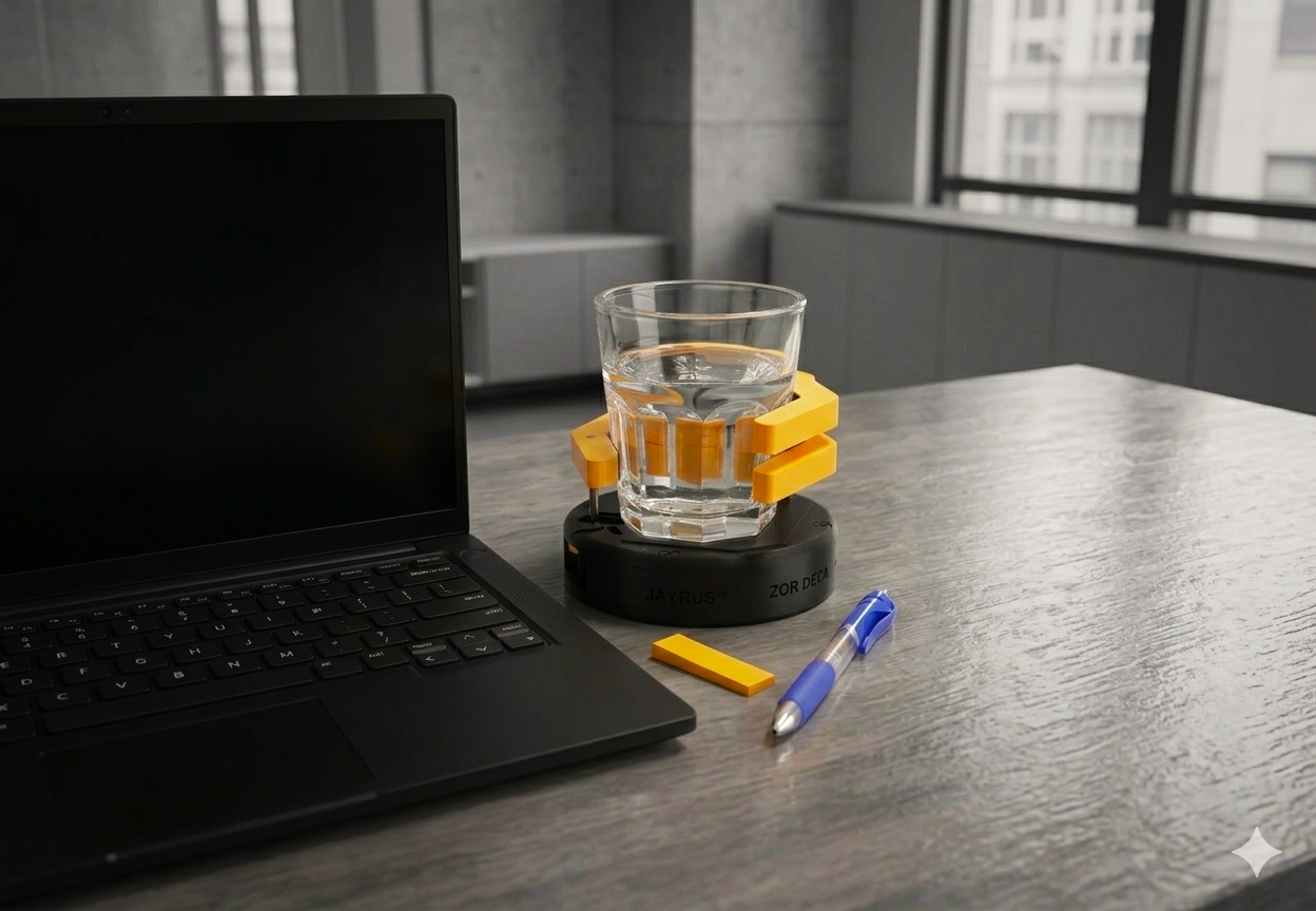 Zor Deca Mug Holder In Action