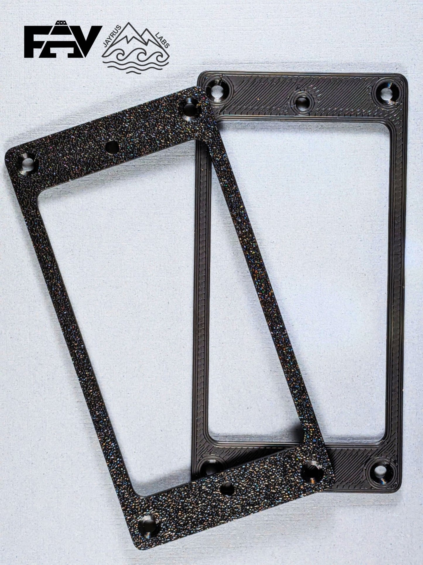 Humbucker Pickup Rings - Drizzle & Speck