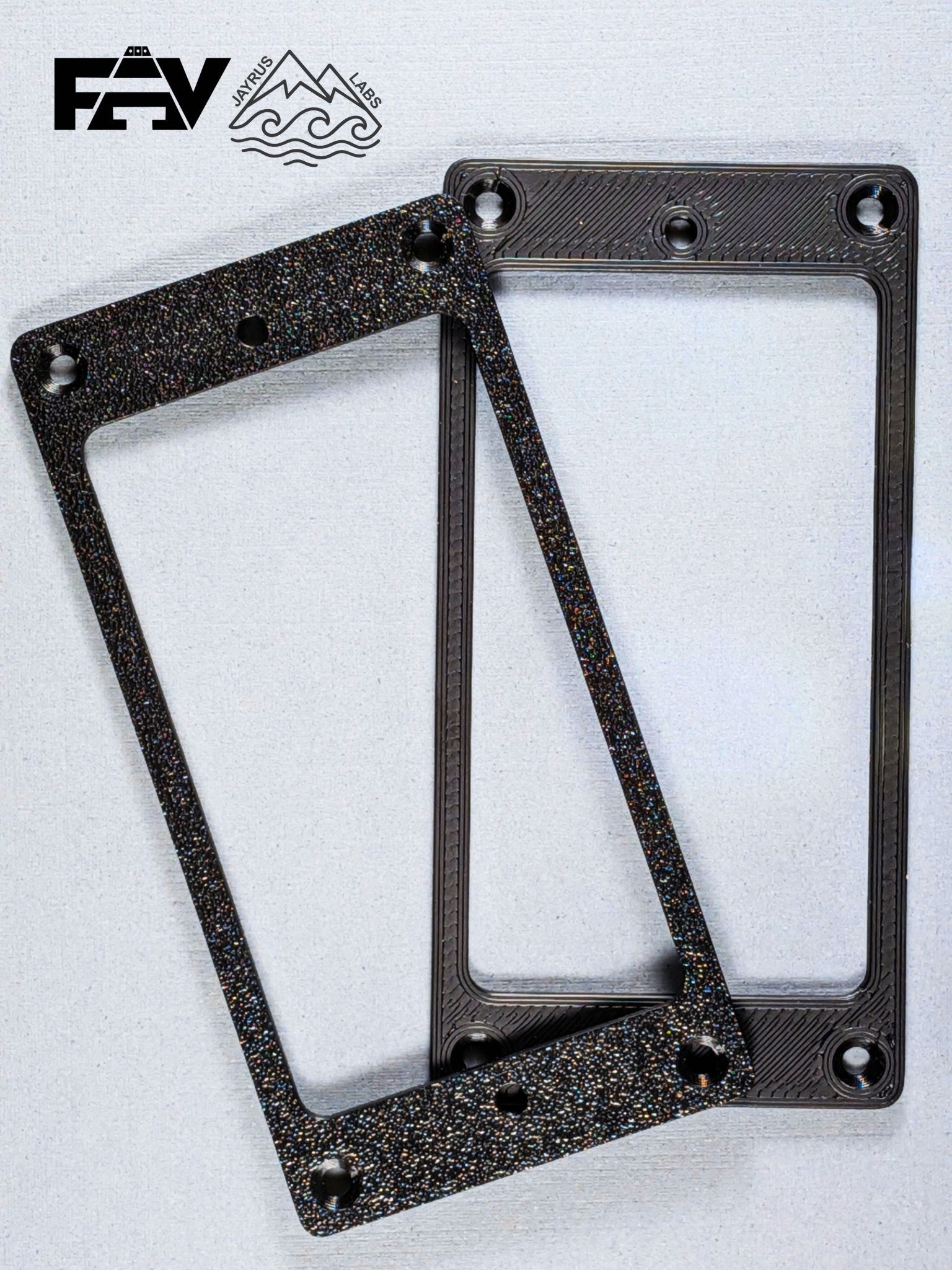 Humbucker Pickup Rings - Drizzle & Speck