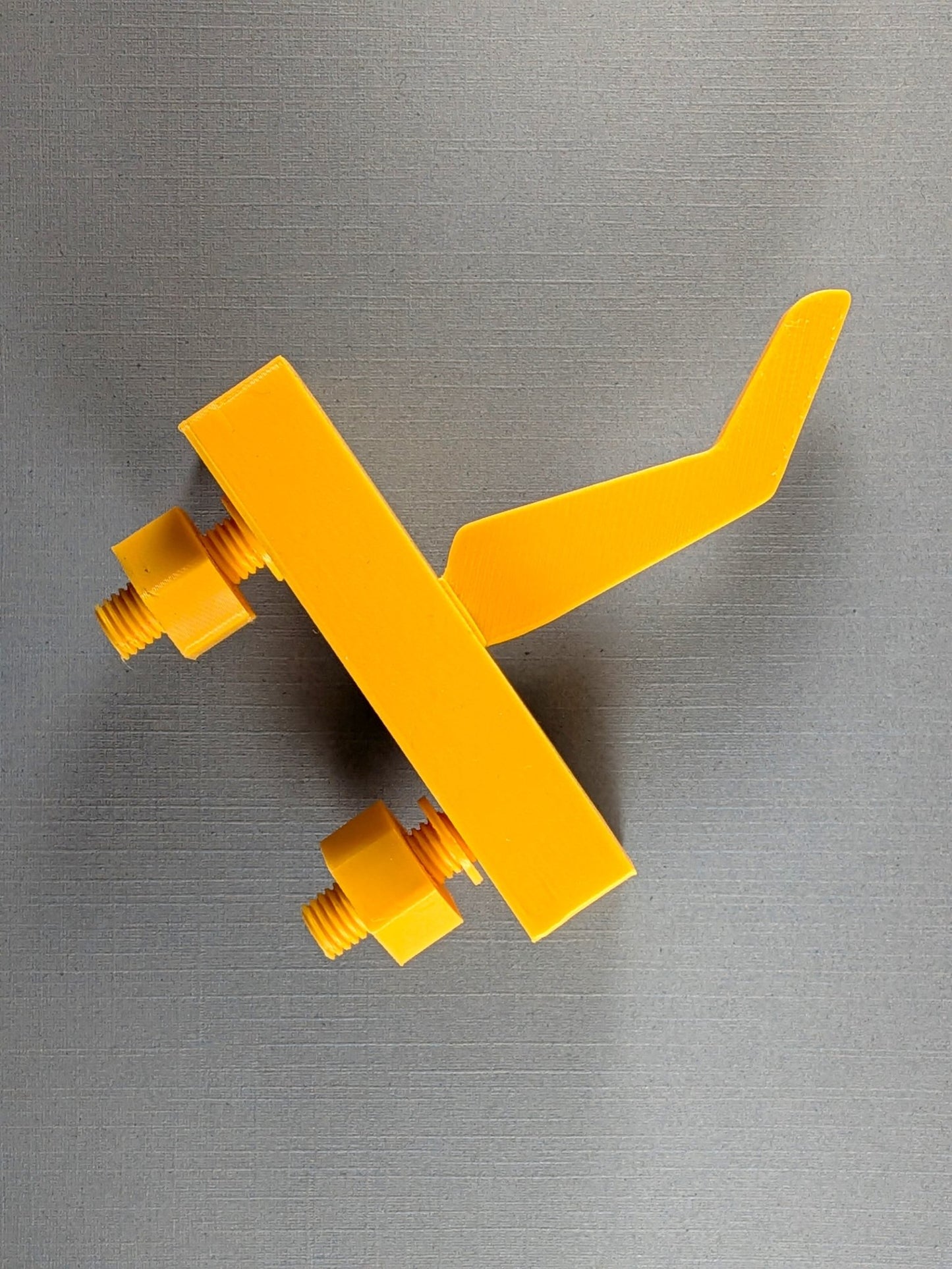 RoboHook Side View - Yellow
