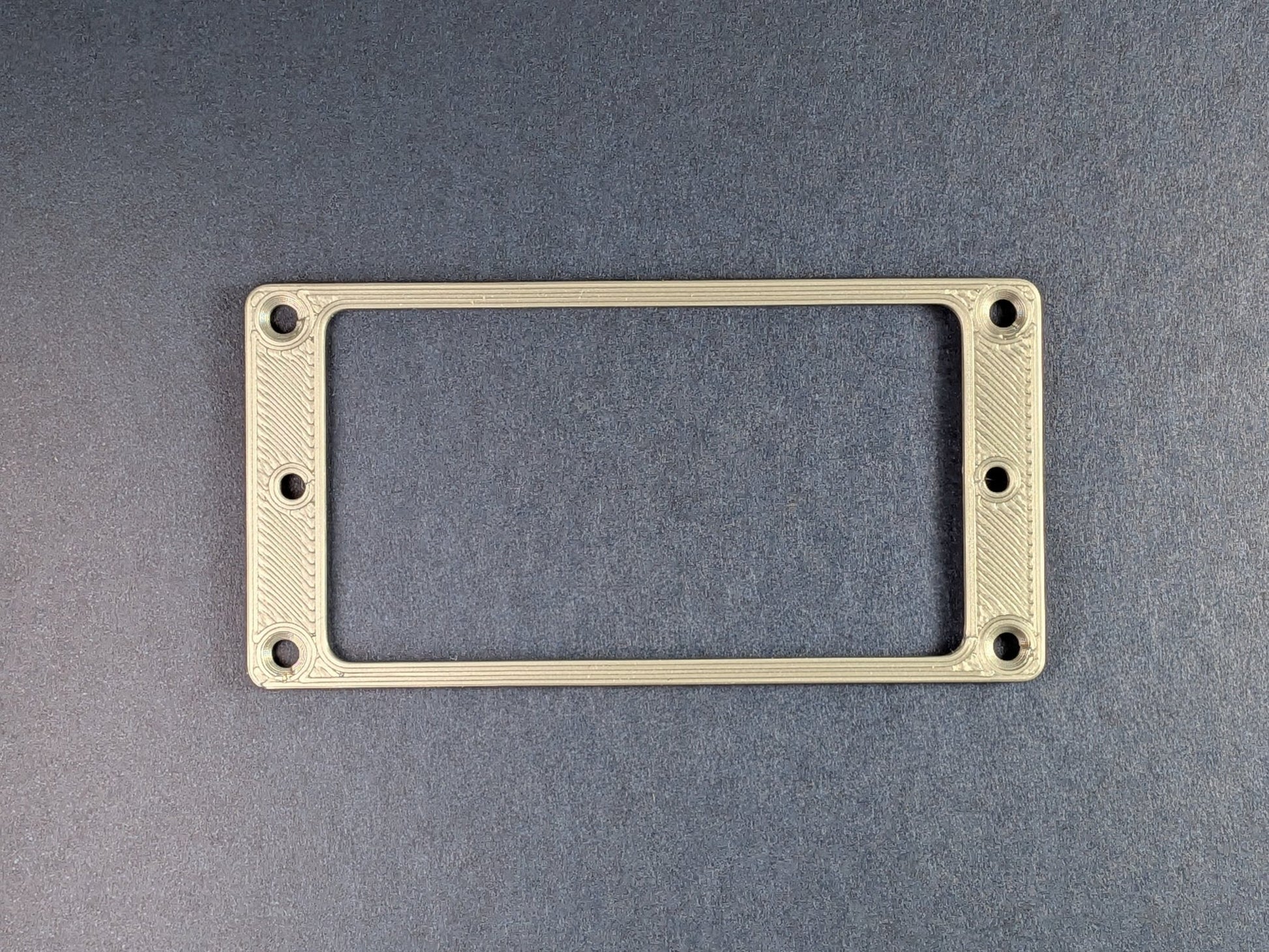Standard Humbucker Pickup Ring (Pack of 2) - Silver Drizzle - Jayrus Labs