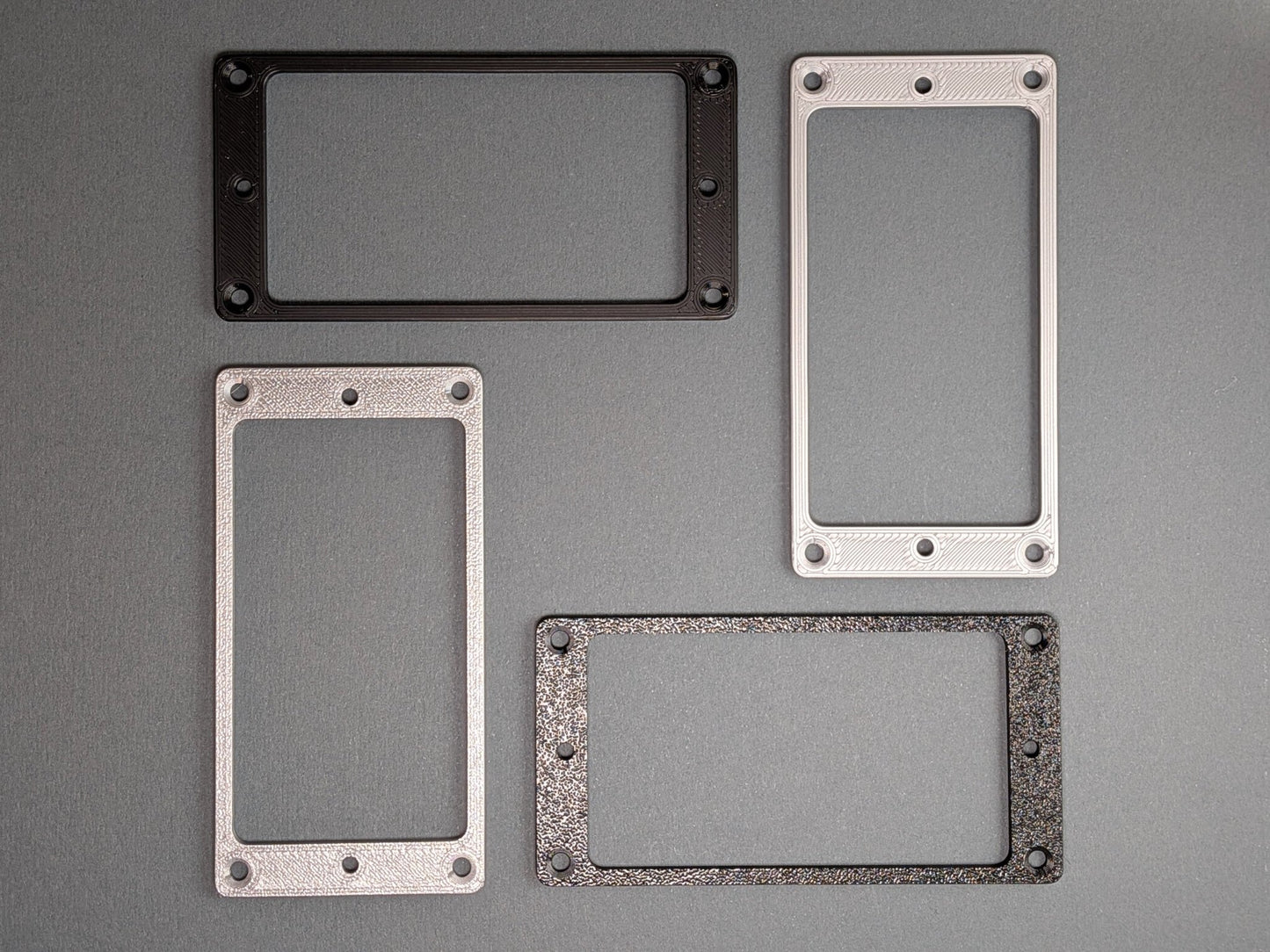 Standard Pickup Humbucker Rings - All 4 Textures - Jayrus Labs