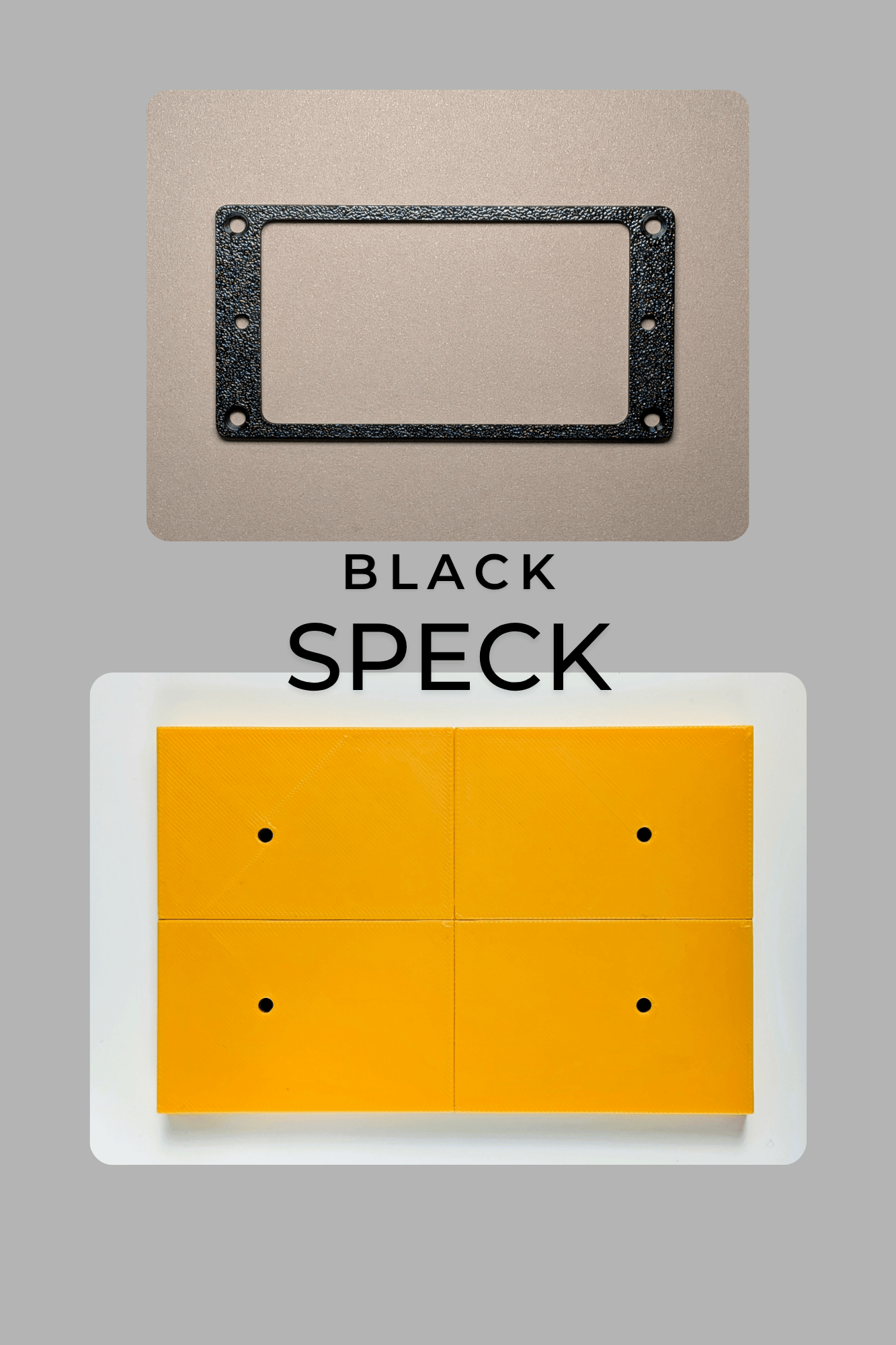 Standard Humbucker Rings & Marking Jig Kit - Black Speck - Jayrus Labs