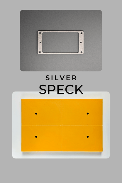 Standard Humbucker Rings & Marking Jig Kit - Silver Speck - Jayrus Labs