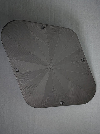 Standard Rear Plate Set - Compatible with Gibson® Les Paul® - Black Prism - Jayrus Labs