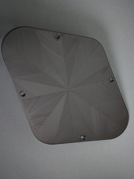 Standard Rear Plate Set - Compatible with Gibson® Les Paul® - Black Prism - Jayrus Labs