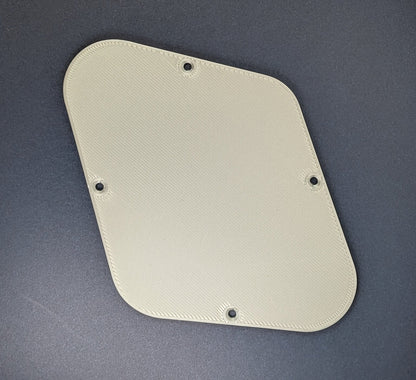 Standard Rear Plate Set - Compatible with Gibson® Les Paul® - Silver Drizzle - Jayrus Labs