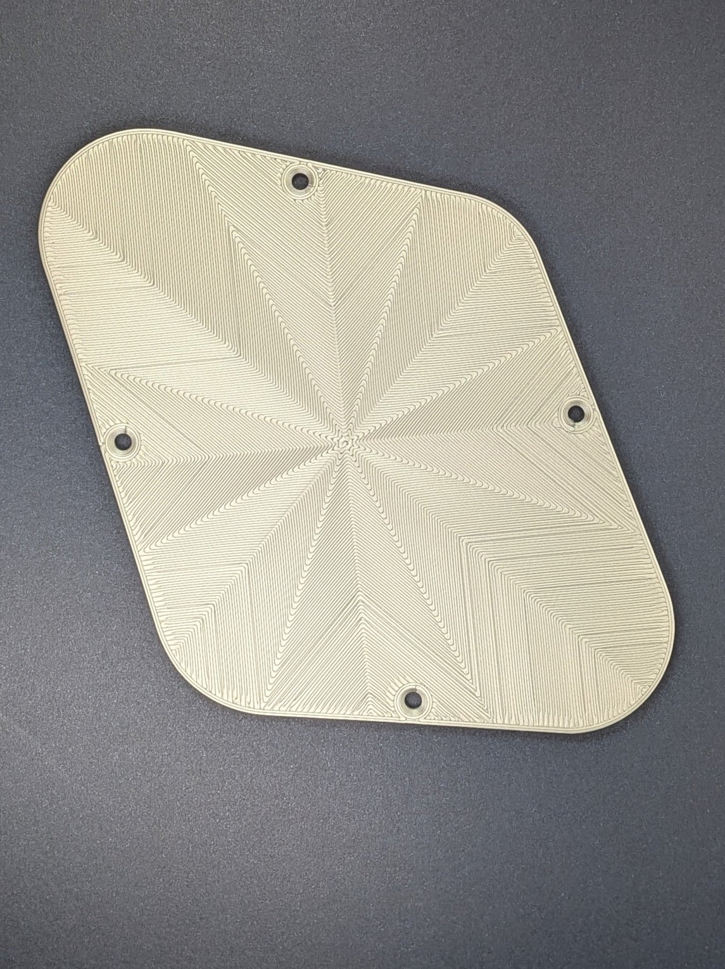 Standard Rear Plate Set - Compatible with Gibson® Les Paul® - Silver Prism - Jayrus Labs