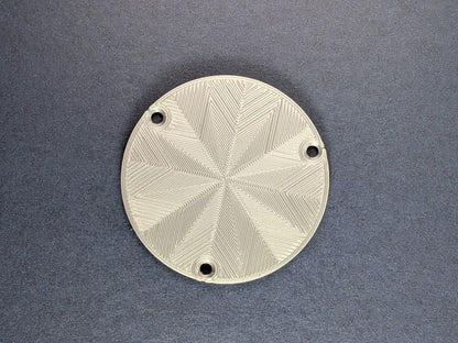 Standard Rear Plate Set - Compatible with Gibson® Les Paul® - Silver Prism - Jayrus Labs