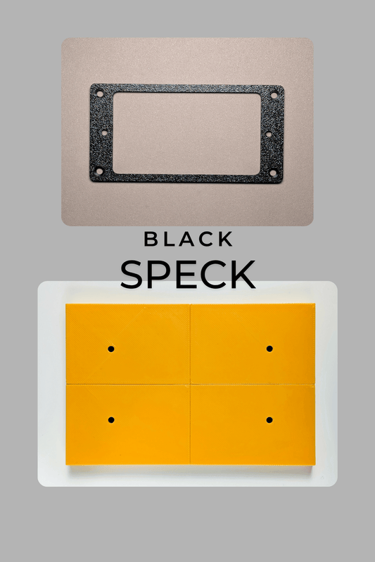 The Luthier Series: Humbucker Pickup Rings & Marking Jig Kit - Black Speck - Jayrus Labs