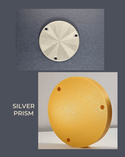 The Luthier Series: Toggle Cavity Cover & Marking Jig Kit - Silver Prism - Jayrus Labs