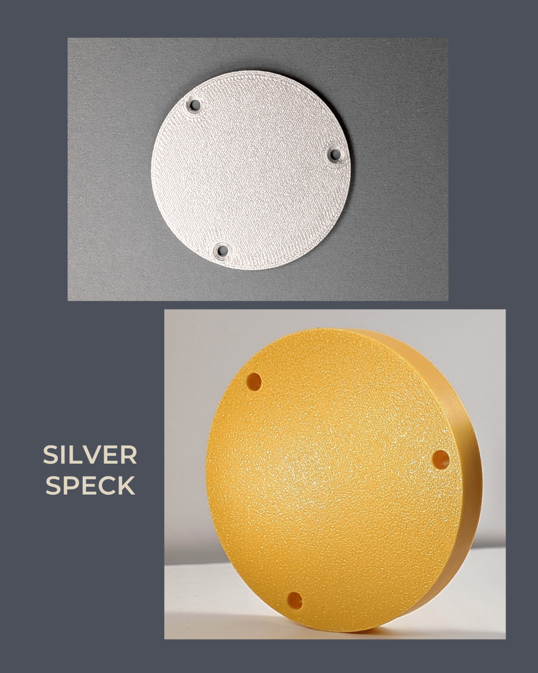 The Luthier Series: Toggle Cavity Cover & Marking Jig Kit - Silver Speck - Jayrus Labs