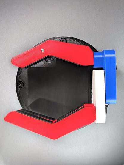 Zor Deca Liberty Edition | Mechanical Desk Mug & Cup Holder - Top Down View Image - Jayrus Labs
