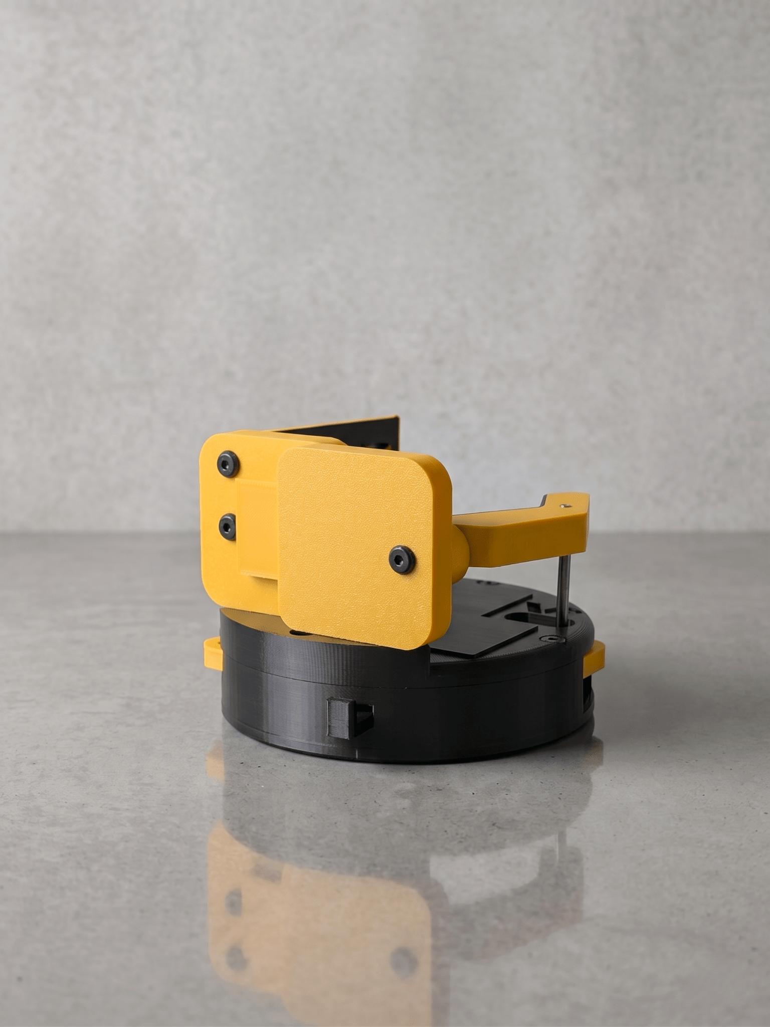 ZOR Deca | Mechanical Mug & Cup Holder - Preorder - Tango Back View - Jayrus Labs
